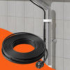 VEVOR Self-Regulating Pipe Heating Cable, 60-feet 5W/ft Heat Tape for Pipes Freeze Protection, Protects PVC Hose, Metal and Plastic Pipe from Freezing, 120V