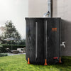 VEVOR Collapsible Rain Barrel, 66 Gallon/250 L Portable Rain Water Collection Barrel, PVC Rainwater Collection System with Spigots and Overflow Kit, Water Barrel for Garden Water Catcher