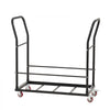 VEVOR Commercial Folding Chair Cart Holds Up to 25 Chair Vertical Placement, for Large Events, Heavy-Duty Carbon Steel, Easy to Move, 300 lbs Capacity Storage Dolly Holder, with Locking Wheels, Handle