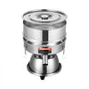 VEVOR Automatic Electric Vibrating Sieve, Stainless Steel Sifter Shaker Machine with 12+80 Mesh, 45W Automatic Powder Sifter Machine Countertop, Electric Sieve Shaker for Flour Powers, Mungbean, Rice