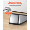VEVOR Heavy Duty Door Stopper, 2 Pack, Door Stop Wedge for Bottom, Premium Zinc Alloy and Dual-Sided PVC Non-Slip Pads, with 2 Self-Adhesive Wall Protectors, Suitable for Various Types and Rooms