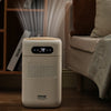 VEVOR Evaporative Humidifier for Whole House up to 215 sqft, 480 ml/h Smart Cool Moisture Humidifier and Air Purifier,3-Speeds & 1-12h Timer,Premium Filter Quiet Sleep Mode for Bedroom,5L(1.32G)
