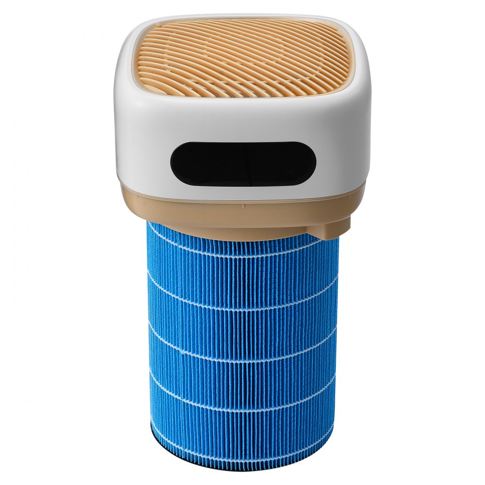 VEVOR Evaporative Humidifier for Whole House up to 215 sqft, 480 ml/h Smart Cool Moisture Humidifier and Air Purifier,3-Speeds & 1-12h Timer,Premium Filter Quiet Sleep Mode for Bedroom,5L(1.32G)
