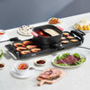 VEVOR Hot Pot with Grill, 2300W 2-in-1 Electric Smokeless Grill and Hot Pot, Removable Shabu-shabu Hotpot with Non-stick Pan, Separate Dual Temperature Control, Indoor Korean BBQ for 1-6 People