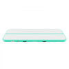 VEVOR Inflatable Gymnastics Air Mat 10 ft Training Mats w/ Electric Pump, 4 inches Thick Sturdy Tumble Track, Tumbling Mat for Home Use/Gym/Outdoor/Yoga/Cheerleading/Beach/Park/Water, Mint Green