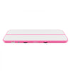 VEVOR Inflatable Gymnastics Air Mat 10 ft Training Mats w/ Electric Pump, 4 inches Thick Sturdy Tumble Track, Tumbling Mat for Home Use/Gym/Outdoor/Yoga/Cheerleading/Beach/Park/Water, Pink