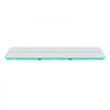 VEVOR Inflatable Gymnastics Air Mat 16.4 ft Training Mats w/ Electric Pump, 4 inches Thick Sturdy Tumble Track, Tumbling Mat for Home Use/Gym/Outdoor/Yoga/Cheerleading/Beach/Park/Water, Mint Green