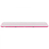 VEVOR Inflatable Gymnastics Air Mat 20 ft Training Mats w/ Electric Pump, 4 inches Thick Sturdy Tumble Track, Tumbling Mat for Home Use/Gym/Outdoor/Yoga/Cheerleading/Beach/Park/Water, Pink