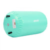 VEVOR Inflatable Gymnastics Air Mat with Air Barrel 10 ft Training Mats, 4 inches Thick Sturdy Tumble Track with Electric Pump, Tumbling Mat for Home Use/Gym/Outdoor/Yoga/Cheerleading, Mint Green
