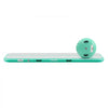 VEVOR Inflatable Gymnastics Air Mat with Air Barrel 10 ft Training Mats, 4 inches Thick Sturdy Tumble Track with Electric Pump, Tumbling Mat for Home Use/Gym/Outdoor/Yoga/Cheerleading, Mint Green