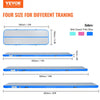 VEVOR Gymnastics Air Mat, 4 inch Thickness Inflatable Gymnastics Tumbling Mat, Tumble Track with Electric Pump, Training Mats for Home Use/Gym/Yoga/Cheerleading/Beach/Park/Water, 13 ft, Blue