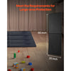 VEVOR Gym Wall Padding, 60 x 20 x 2 inch Tear-Resistant Wall Mat, Removable 2" Thick Foam High Density Basketball Court Wall-Mounted Padding, Durable Waterproof Protective Pad for Gym Garage Basement