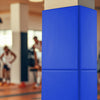 VEVOR Gym Wall Padding, 71 x 24 x 2 inch Tear-Resistant Wall Mat, Removable 2" Thick Foam High Density Basketball Court Wall-Mounted Padding, Durable Waterproof Protective Pad for Gym Garage Basement