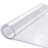 VEVOR Plastic Table Cover, 16 x 32 Inch 1.5 mm Thick Clear Table Protector, Rectangle PVC Desk Mat, Waterproof & Easy Cleaning Desk Pad Tablecloth, for Office Dresser Dining Room Table Night Stand