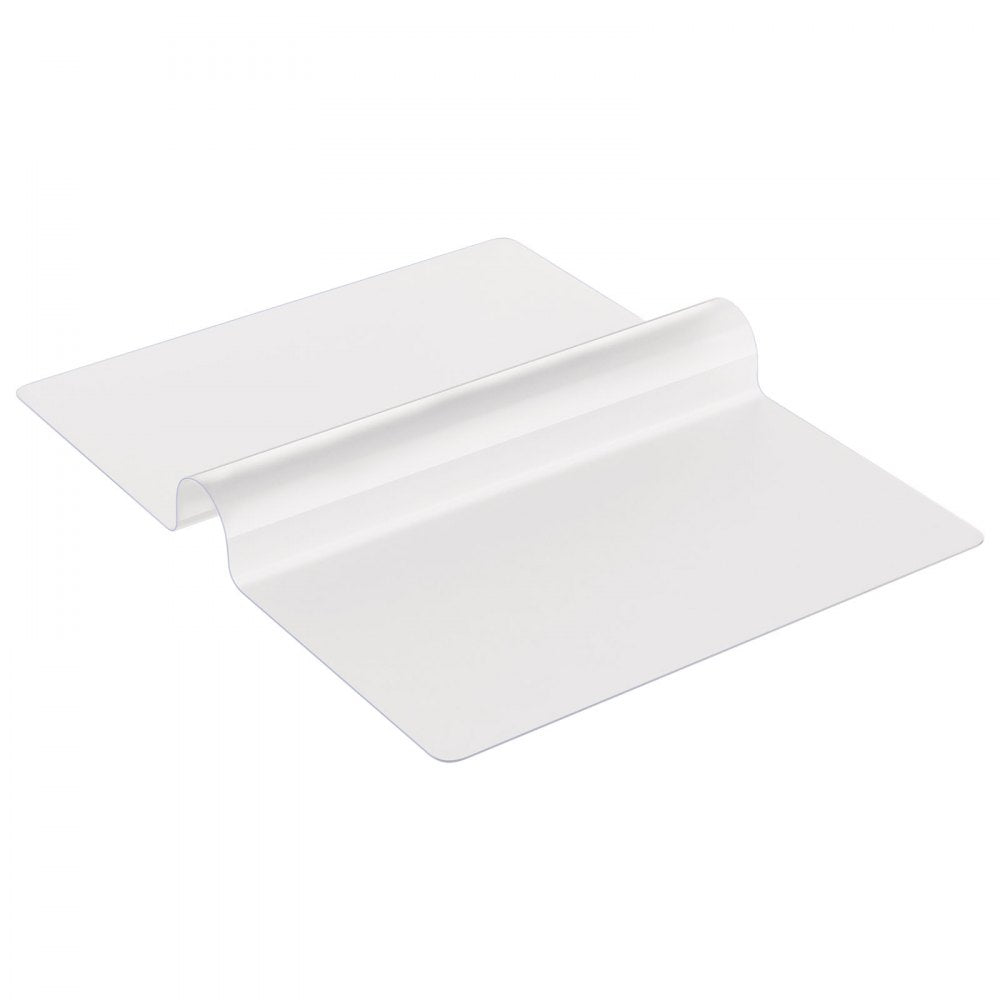 VEVOR Plastic Table Cover, 24 x 48 Inch 1.5 mm Thick Frosted Table Protector, Rectangle PVC Desk Mat, Waterproof & Easy Cleaning Desk Pad Tablecloth, for Office Dresser Dining Room Table Night Stand