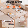 VEVOR Plastic Table Cover, 24 x 48 Inch 2.0 mm Thick Clear Table Protector, Rectangle PVC Desk Mat, Waterproof & Easy Cleaning Desk Pad Tablecloth, for Office Dresser Dining Room Table Night Stand