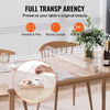 VEVOR Plastic Table Cover, 24 x 48 Inch 2.0 mm Thick Clear Table Protector, Rectangle PVC Desk Mat, Waterproof & Easy Cleaning Desk Pad Tablecloth, for Office Dresser Dining Room Table Night Stand