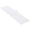 VEVOR Plastic Table Cover, 24 x 96 Inch 1.5 mm Thick Clear Table Protector, Rectangle PVC Desk Mat, Waterproof & Easy Cleaning Desk Pad Tablecloth, for Office Dresser Dining Room Table Night Stand