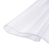 VEVOR Plastic Table Cover, 40 x 60 Inch 1.5 mm Thick Clear Table Protector, Rectangle PVC Desk Mat, Waterproof & Easy Cleaning Desk Pad Tablecloth, for Office Dresser Dining Room Table Night Stand