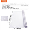 VEVOR Plastic Table Cover, 42 x 72 Inch 2.0 mm Thick Clear Table Protector, Rectangle PVC Desk Mat, Waterproof & Easy Cleaning Desk Pad Tablecloth, for Office Dresser Dining Room Table Night Stand