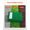 VEVOR Pitching Mound, Portable Baseball Pitcher's Mound, 31 in Indoor Outdoor Pitching Practice and Training Equipment, Softball Pitching Aids with Antifade Turf, Pitching Rubber, Carry Handle