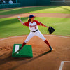 VEVOR Pitching Mound, Portable Baseball Pitcher's Mound, 31 in Indoor Outdoor Pitching Practice and Training Equipment, Softball Pitching Aids with Antifade Turf, Pitching Rubber, Carry Handle