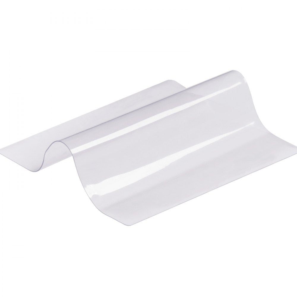 VEVOR Clear Table Cover Protector, 12" x 12"/305 x 305 mm Table Cover, 1.5 mm Thick PVC Plastic Tablecloth, Waterproof Desktop Protector for Writing Desk, Coffee Table, Dining Room Table