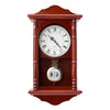 VEVOR Grandfather Clock, 18 in Classic Vintage Pendulum Clock, Pine Wood & MDF Wall Clocks with Quartz Movement and Quiet Design, for Living Room, Bedroom, Home Decor, and Gift (Cherry Tone Finish)