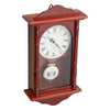 VEVOR Grandfather Clock, 18 in Classic Vintage Pendulum Clock, Pine Wood & MDF Wall Clocks with Quartz Movement and Quiet Design, for Living Room, Bedroom, Home Decor, and Gift (Cherry Tone Finish)