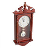 VEVOR Grandfather Clock, 23.2 in Classic Vintage Pendulum Clock, Pine Wood & MDF Wall Clocks with Quartz Movement and Quiet Design, for Living Room, Bedroom, Home Decor & Gift (Cherry Tone Finish)