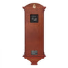VEVOR Grandfather Clock, 26.7 in Classic Vintage Pendulum Clock, Pine Wood & MDF Wall Clocks with Quartz Movement and Quiet Design, for Living Room, Bedroom, Home Decor & Gift (Cherry Tone Finish)