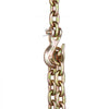 VEVOR G80 Transport Binder Chain, 5/16" x 14.2' Tow Chain with Clevis Grab Hooks, 4900 lbs Safe Working Load, Heavy Duty Trailer Logging Chain for Transporting Towing Truck Tie Down Binding Equipment