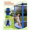 360° protective enclosure net with zipper and safety buckle