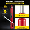 VEVOR Hydraulic Long Ram Jack, 8 Tons/17363 lbs Capacity, with Single Piston Pump and Clevis Base, Manual Cherry Picker with Handle, for Garage/Shop Cranes, Engine Lift Hoist, Red