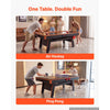 VEVOR 3-in-1 Combo Game Table Set 80" Air Hockey Ping-Pong Dining Table, Space-Saving for Family Game Room Entertainment, Multi Combination Arcade Hockey Table, Complete Accessory Set Included