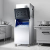 VEVOR Commercial Ice Maker Machine, 400LBS/24H Ice-Making Machine with 300LBS Stainless Steel Storage Bin, Auto Self-Cleaning Ice Maker with Touchscreen for Bar Cafe Restaurant Business Commercial