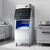 VEVOR Commercial Ice Maker Machine, 450LBS/24H Ice-Making Machine with 250LBS Stainless Steel Storage Bin, Auto Self-Cleaning Ice Maker with Touchscreen for Bar Cafe Restaurant Business Commercial