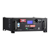 VEVOR 48V 400Ah LiFePO4 Lithium Battery, 4 Pack 100Ah, 20.48kWh Capacity, 51.2V Server Rack LiFePO4 Battery with Bluetooth, Max 6000 Cycles, LCD Display, for Off-Grid, Solar System, Backup Power