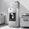 VEVOR Commercial Ice Maker, 450 Lbs/Day Ice-Making Machine, 180 Lbs Large Storage Bin with 20 Lbs/Min Automatic Ice-Dispensing, Self-Cleaning Ice Machine with Touchscreen for Bar, Cafe, Restaurant