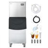 VEVOR Commercial Ice Maker Machine, 450LBS/24H Ice-Making Machine with 250LBS Stainless Steel Storage Bin, Auto Self-Cleaning Ice Maker with Touchscreen for Bar Cafe Restaurant Business Commercial