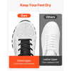 VEVOR Cross Training Shoes, M Width Sneakers US Size 12, Wide Toe Box Shoes with Arch Support & Adjustable Lace-up, Training Shoes for Running, Gymnastics, Dog Walking, and Weightlifting (White)