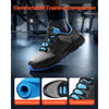 VEVOR Cross Training Shoes, M Width Sneakers US Size 13, Wide Toe Box Shoes with Arch Support & Adjustable Lace-up, Training Shoes for Running, Gymnastics, Dog Walking, and Weightlifting (Black)