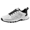 VEVOR Cross Training Shoes, W Width Sneakers US Size 8, Wide Toe Box Shoes with Arch Support & Adjustable Lace-up, Training Shoes for Running, Gymnastics, Dog Walking, and Weightlifting (White)