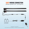 VEVOR 2PCS Linear Actuator Kit, 30 Inch High Speed 0.35"/s Linear Motion Actuator 12V, 220lbs/1000N Linear Actuator for TV/Table/Sofa Lifting, IP54 Protection - Wireless Remote Control Included