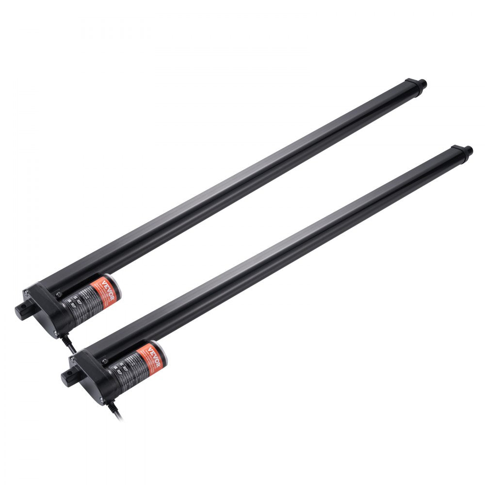 VEVOR 2PCS Linear Actuator Kit, 30 Inch High Speed 0.35"/s Linear Motion Actuator 12V, 220lbs/1000N Linear Actuator for TV/Table/Sofa Lifting, IP54 Protection - Wireless Remote Control Included