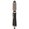 VEVOR Rotating Hair Dryer Brush, Ionic Hot Air Styling Brush with 1.5" and 2" Ceramic Coated Head, 4 in 1 Hair Dryer Styler and Volumizer, 3-Temp Blow Dryer Brush for Fast Drying Straightening Curling