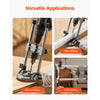 VEVOR Drill Guide, Multi-Angle Press Portable Precision Drilling Guide Jig Attachment, with Large Handle and Mounting Holes, Aluminum Alloy, for Drilling Angled or Straight Holes, for Wood Working