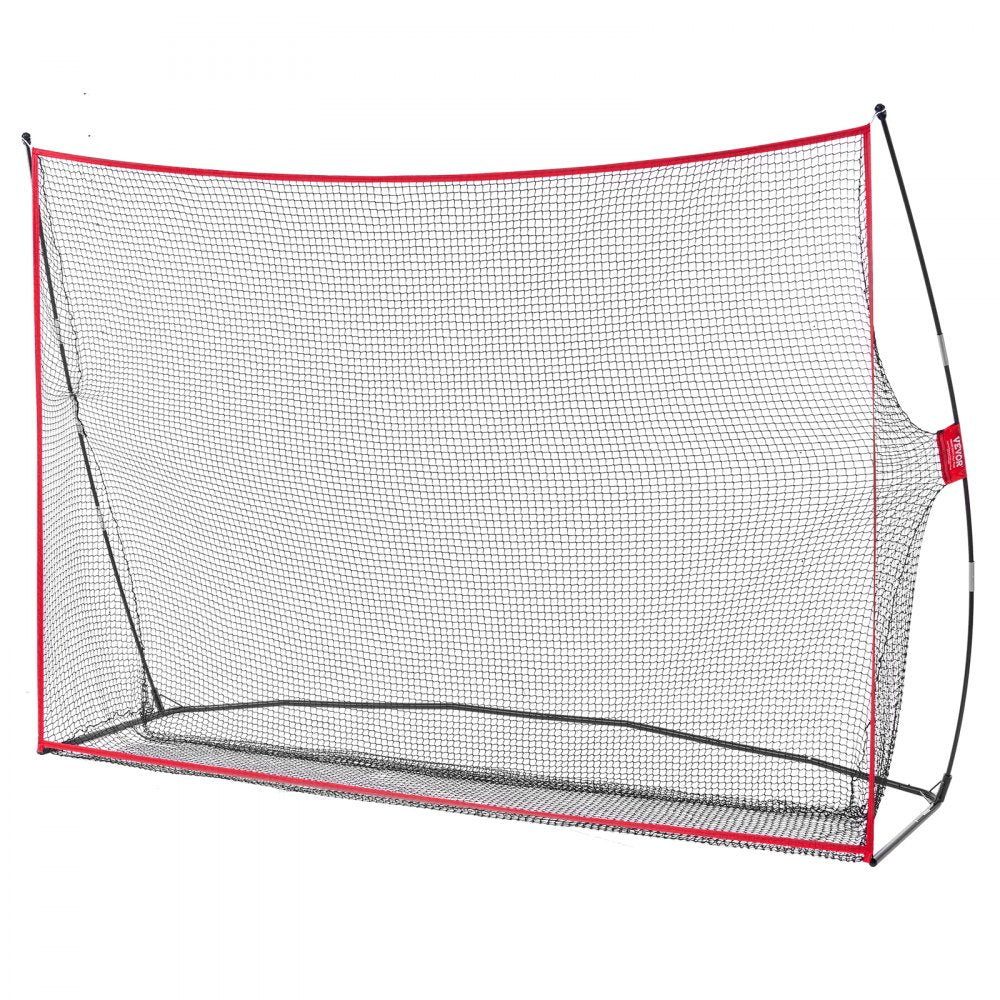 VEVOR Golf Practice Hitting Net, Huge 10.8x7ft Golf Net, Personal Driving Range for Indoor Outdoor Use, Portable Home Golf Aid Net with Solid Fiberglass Frame and Carry Bag, Gift for Men, Golf Lover