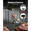 VEVOR Manual Meat Grinder, 304 Stainless Steel Hand Crank Meat Mincer with Steel Table Clamp, Sausage Stuffer with 2 Cutting Plates & Sausage Tube, Food Grinder for Beef Chili Pork Kitchen Tabletop