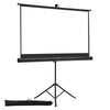 VEVOR Projector Screen with Stand, 60 Inch 160° Wide Angle Indoor Outdoor Projection Screen, 16:9 4K HD Wrinkleless Portable Tripod Screens with Carry Bag, for Movie Home Theater Office Presentation